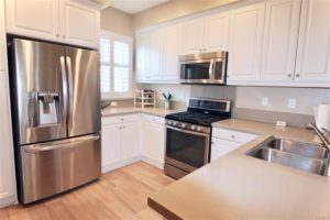 Luxury kitchen in the townhomes of Three Sixty