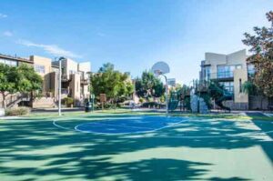 Fusion Basketball court