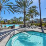 360 jacuzzi and pool area
