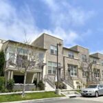 Row townhomes in Three Sixty